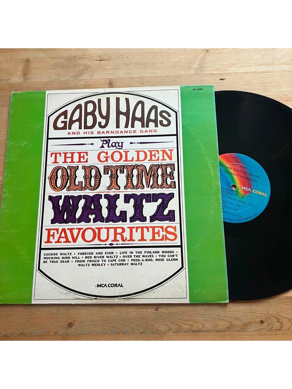 Gaby Haas - The Golden Old Time Waltz Favourites 33rpm VG+ VR16